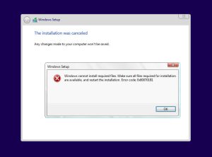 Read more about the article Как исправить ошибку установщика Windows 1024?