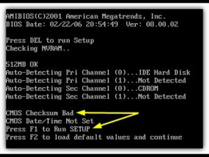 Read more about the article Steps To Fix Incorrect Cmos Checksum In BIOS
