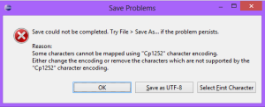 Read more about the article FIX: Cp1252 Eclipse-coderingsfout