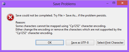 You are currently viewing FIX: Cp1252 Eclipse Encoding Error