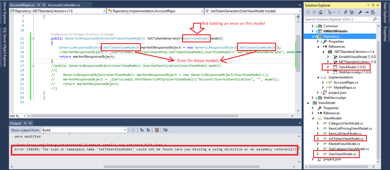 You are currently viewing Troubleshooting Visual Studio Error Cs0246
