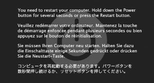Read more about the article Opgelost: Suggesties Om Imac Restart-foutmelding Op Te Lossen