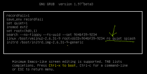 Read more about the article 커널 문제 해결 / Boot / Vmlinuz-linux Root = – Dev / Sda1 Ro Nomodeset
