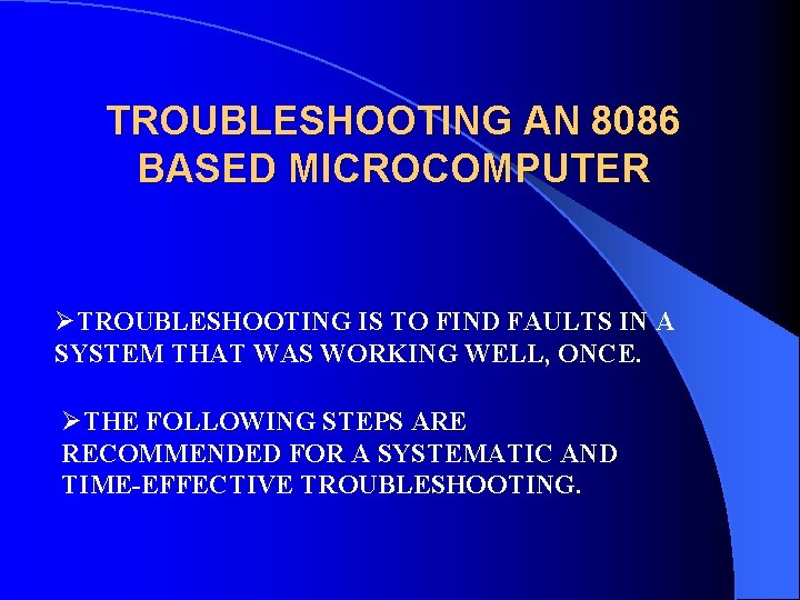 You are currently viewing How To Fix A Simple 8086 Microcomputer Problem