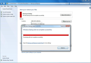 Read more about the article Having A Problem With A Backup Error In Windows Vista?