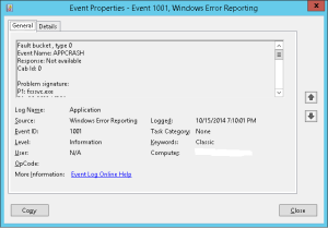 Read more about the article I Have An Issue With Exchange 2010 Event ID 1001