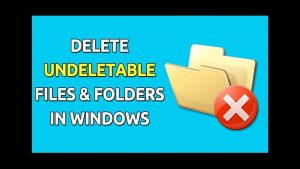 Read more about the article How To Handle Deleting Unrecoverable Folders In Windows XP?