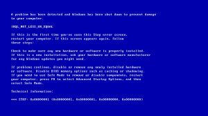 Read more about the article Irql é Considerado Diferente Da Solução De Problemas Do Windows Vista Em Tela Azul
