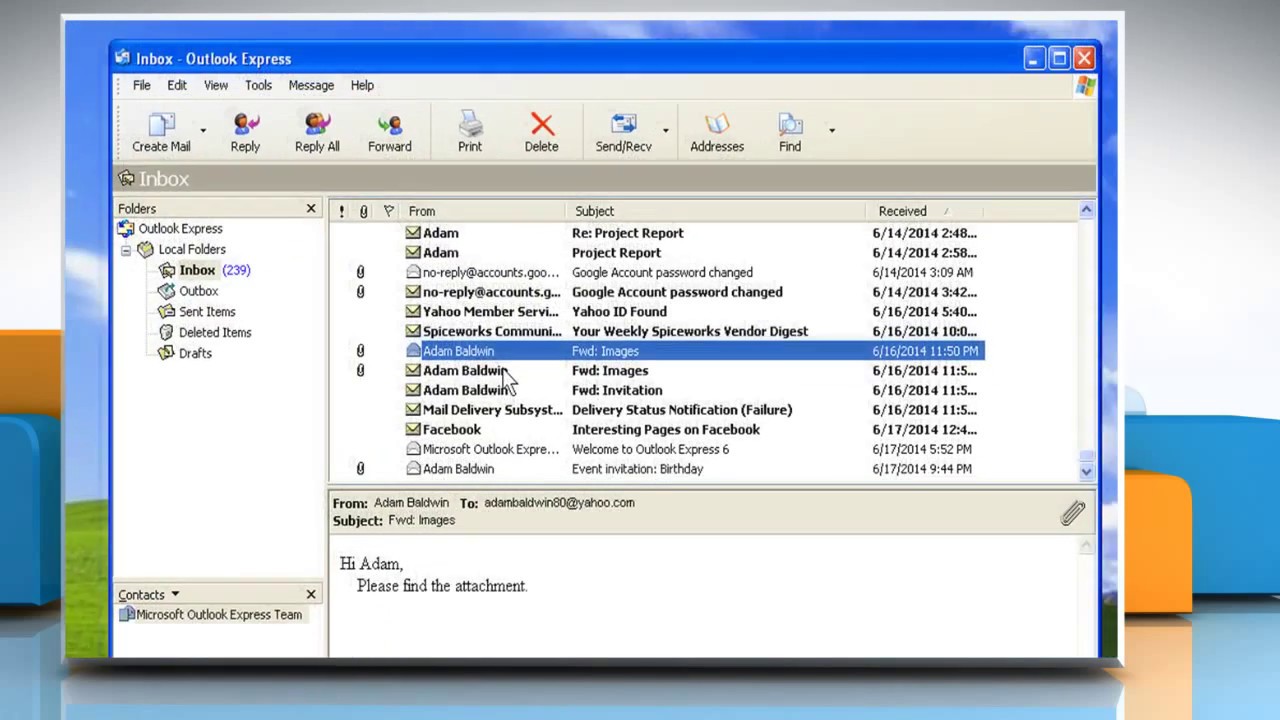You are currently viewing No Puedo Obtener Sugerencias Para Corregir Archivos Adjuntos En Outlook Express