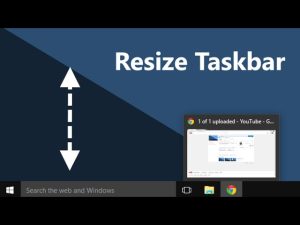 Read more about the article FIX: Resize Windows Taskbar.