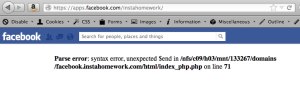 Read more about the article Solved: Suggestions To Fix Facebook Syntax Error