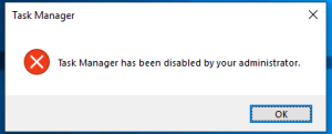 Read more about the article Troubleshooting Task Manager Disabled By Antivirus Administrator