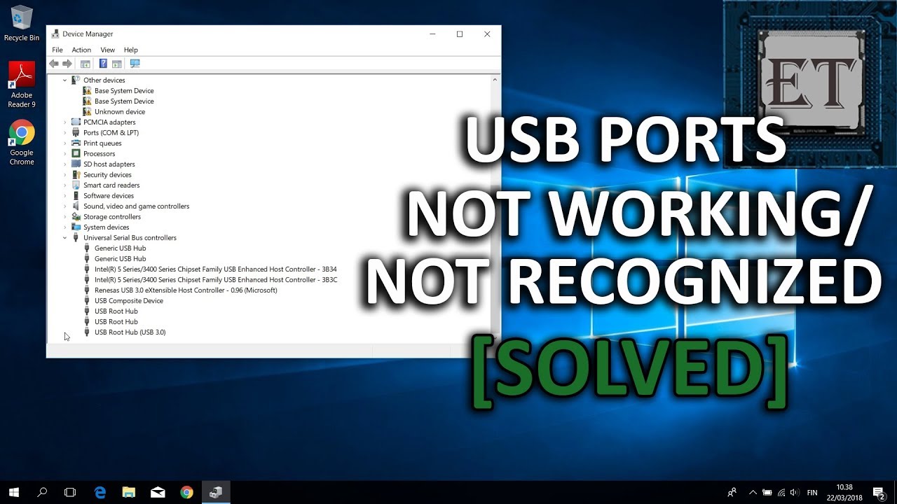You are currently viewing Einfache Möglichkeit, Das USB-Gerät Zu Reparieren, Funktioniert Plötzlich Nicht Mehr