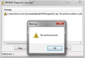 Read more about the article Steps To Fix Winrar Error Message No Problem Extracting Files