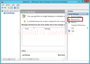 Read more about the article How Do You Handle Backups In Windows Server 2012?