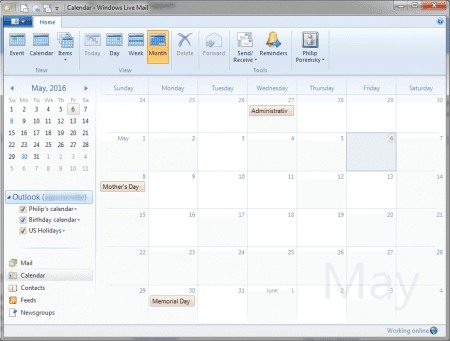 You are currently viewing Напоминание о восстановлении календаря в Windows Live Mail
