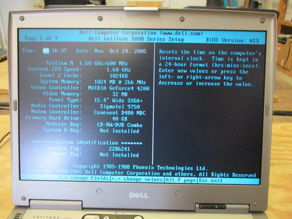 You are currently viewing Dell D800 Bios Flash Fix Tips