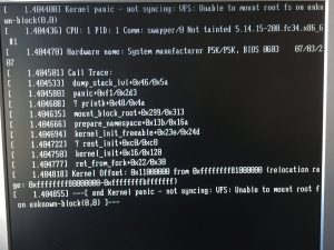 Read more about the article FIX: Fedora Grub Kernel Panic