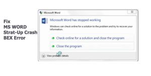 Read more about the article Microsoft Word Has Stopped Working? Repair Immediately