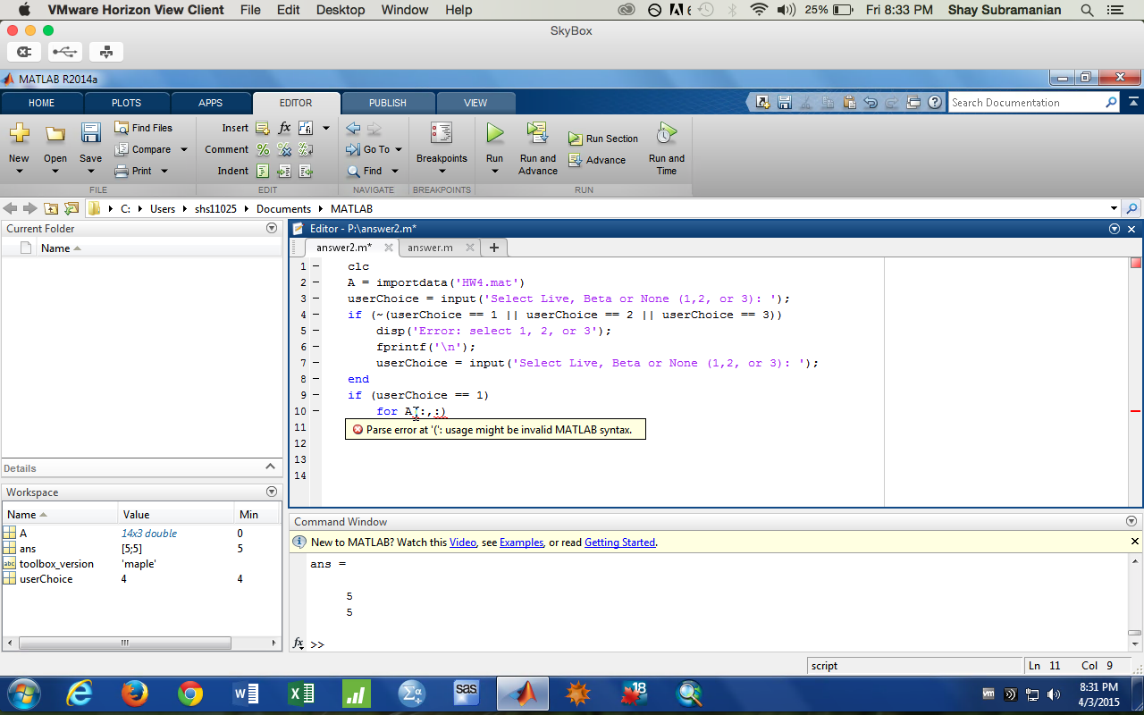 You are currently viewing Steps To Fix Parsing Error On Eof In Matlab Problems