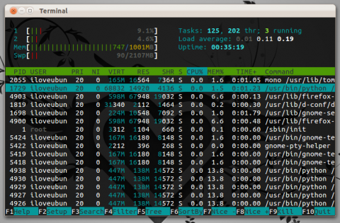 You are currently viewing FIX: Ubuntu-commando Op De Markt Om CPU-gebruik Weer Te Geven