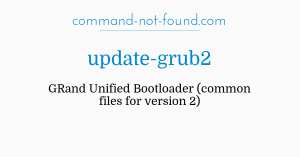 Read more about the article Action To Fix Update-grub2 Command Not Found