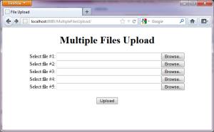Read more about the article Uploading Multiple Files With Servlet Easy Fix
