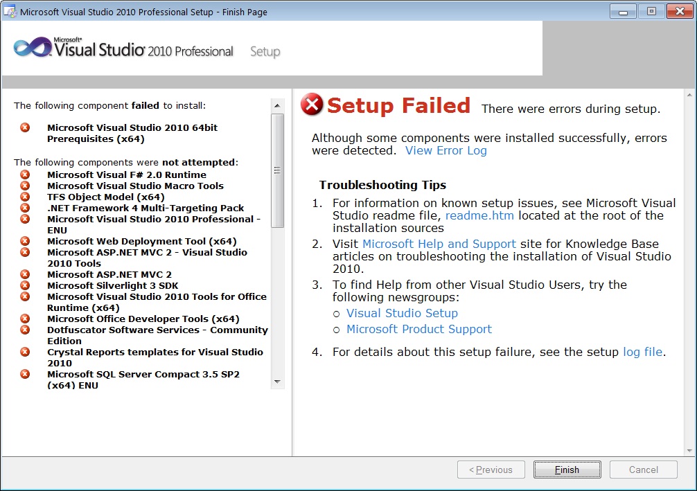 You are currently viewing Hoe Ga Je Om Met Visual Studio 2010 V Setup Msi-fouten?