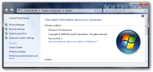 Read more about the article Windows 서비스 팩 1(SP1) 빌드 7601 문제 해결 단계