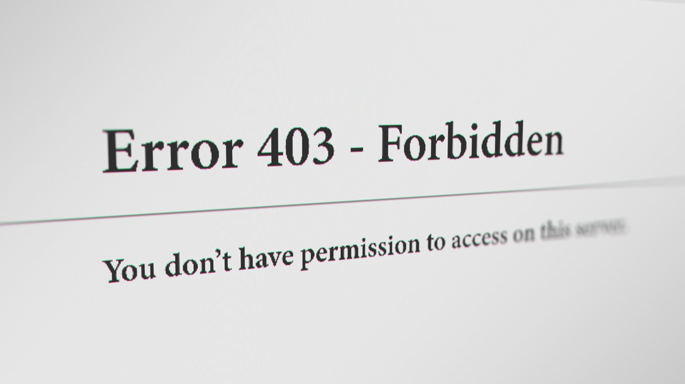 You are currently viewing How To Solve Http 403 Forbidden Error Problem And How To Fix It?