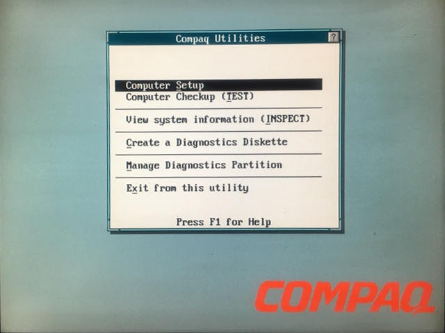 You are currently viewing Soluzione Nel BIOS Compaq DeskPro 5100