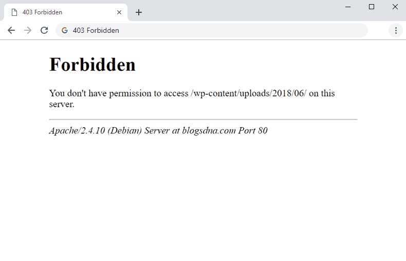 You are currently viewing Как я могу исправить проблемы с Forbidden Error 403?