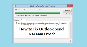 Read more about the article Fixed Error Message Sync 2329.