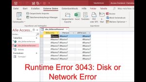 Read more about the article What Is A Microsoft Access 2000 Hard Drive Or Network Error And How Do I Fix It?