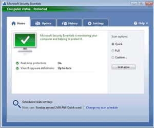 Read more about the article Microsoft Security Essentials Cho Win Xp Sp3 Herstelstappen