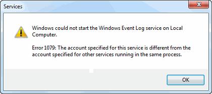 You are currently viewing An Easy Way To Fix System Error 1079