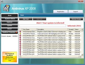 Read more about the article XP 2010 Antivirus Verwijderingsoplossingen