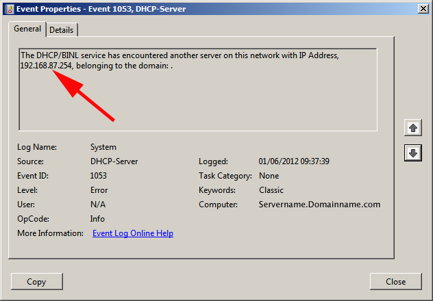 You are currently viewing An Easy Way To Fix DHCP/binl Service Event ID 1053.