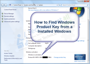 Read more about the article Как посмотреть личный серийный ключ в Windows 7? Немедленно исправьте это