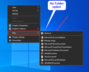 Read more about the article Help-oplossing “Geen Nieuwe Map”-fout In Windows Verkenner