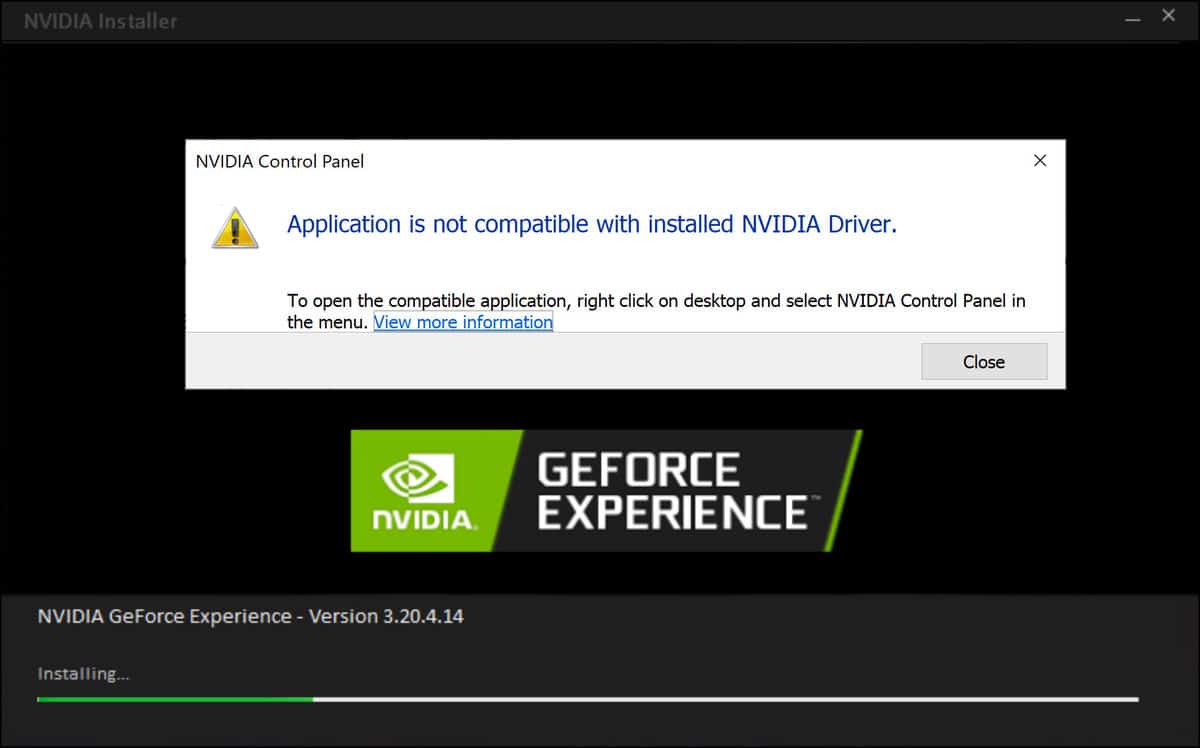 You are currently viewing Исправить ошибку приложения панели управления NVIDIA