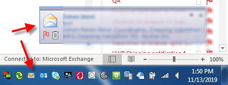 You are currently viewing Behebung Eines Neuen Problems Mit Dem E-Mail-Benachrichtigungssymbol Von Outlook In Der Taskleiste