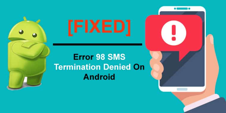 You are currently viewing SMS 오류 98, 메시지 ID 106의 문제를 개선하고 제거하는 방법은 무엇입니까?