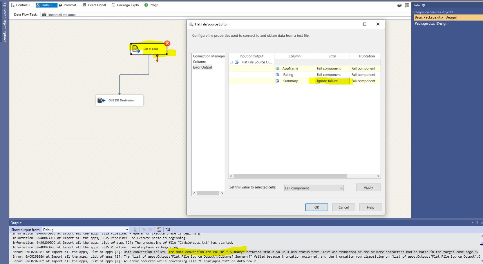 You are currently viewing Help Troubleshooting Ssis Configuration Errors Causing Truncated Errors