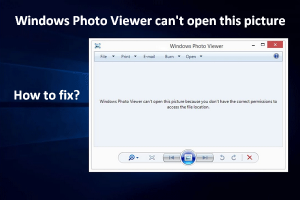 Read more about the article Solution For Windows Image Viewer Errors