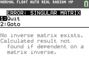 Read more about the article FIX: Ti Nspire Singular Matrix Error