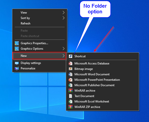 You are currently viewing Helfen Sie Dabei, Den Fehler „Kein Neuer Ordner“ Im Windows Explorer Zu Erzeugen